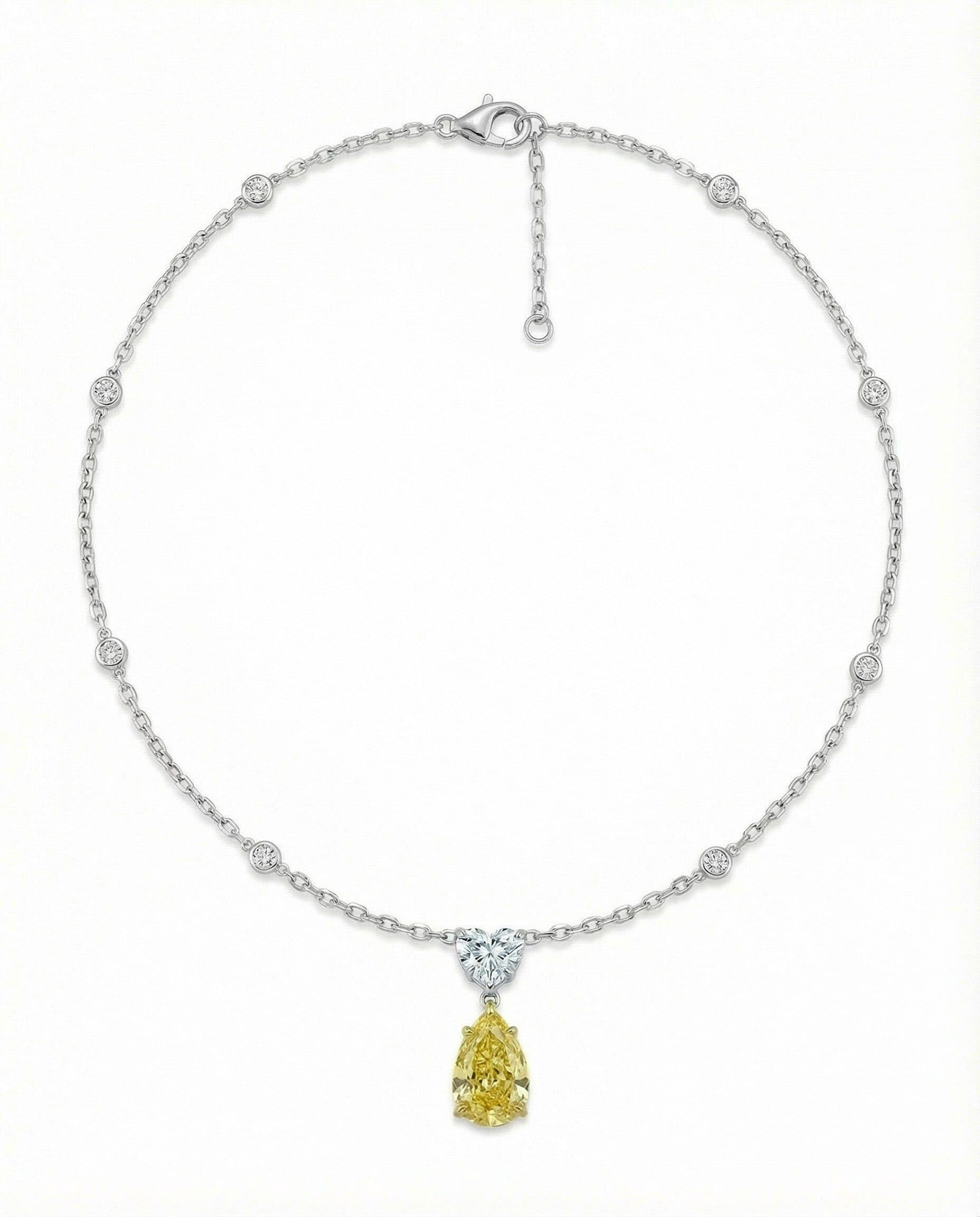 Yellow Diamond Necklace